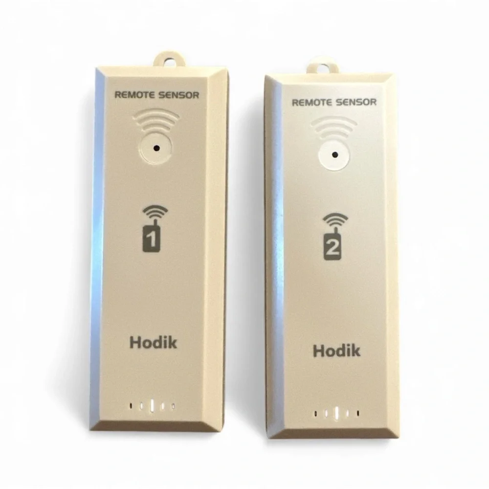 Hodik Digital Wireless Thermometer HD2 White Two Remote Sensors - Picture 3 of 7